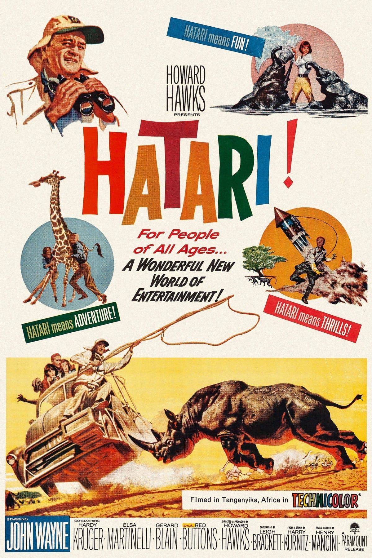 ดูหนังออนไลน์ฟรี Hatari 1962 ฮาตาริ!
